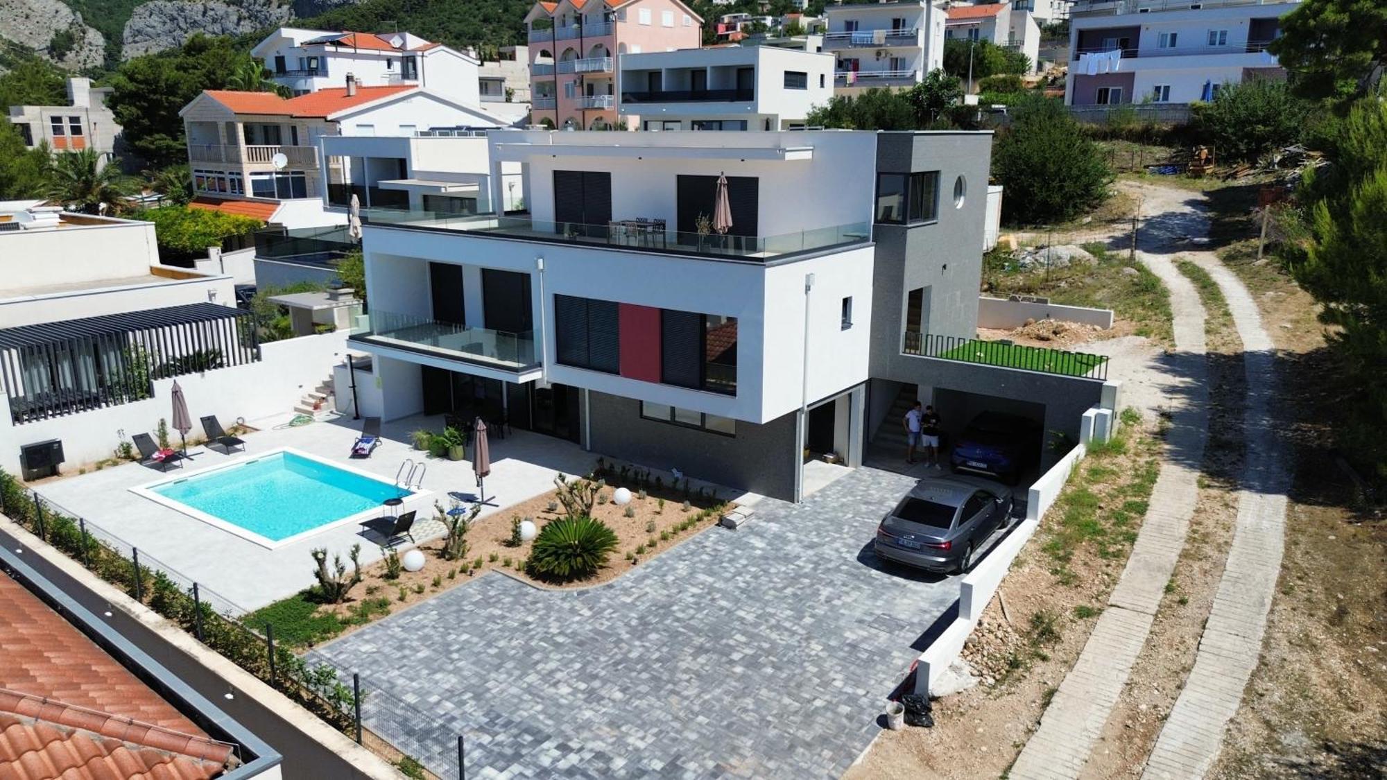 Silva Maris Apartments 马卡尔斯卡 外观 照片